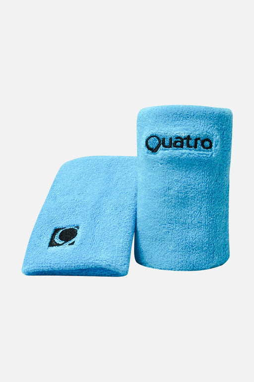 Ocean Blue Sweatbands - simple - Quatro Gymnastics UK