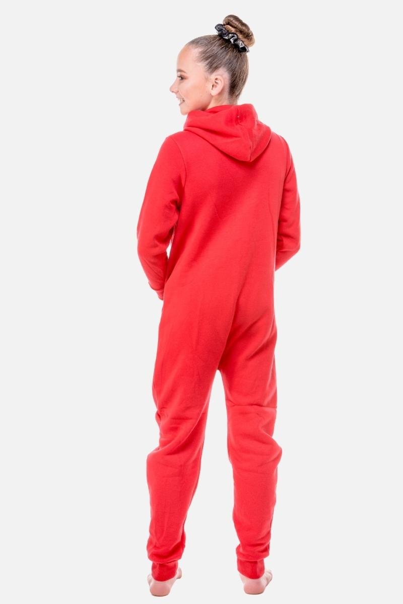 Onesie Red - Stock - configurable - Quatro Gymnastics UK