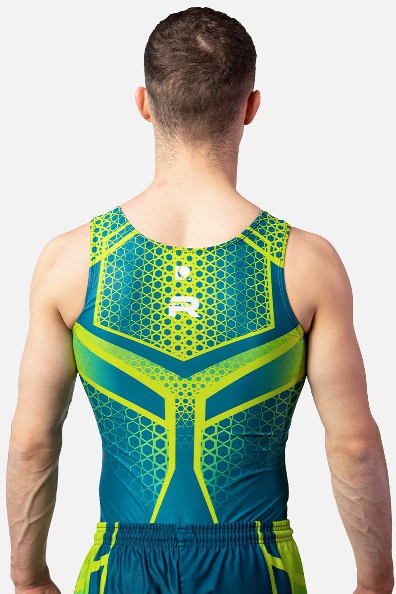 Perseverance Teal and Green - configurable - Quatro Gymnastics UK