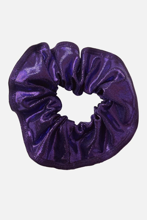 Purple Scrunchie - simple - Quatro Gymnastics UK