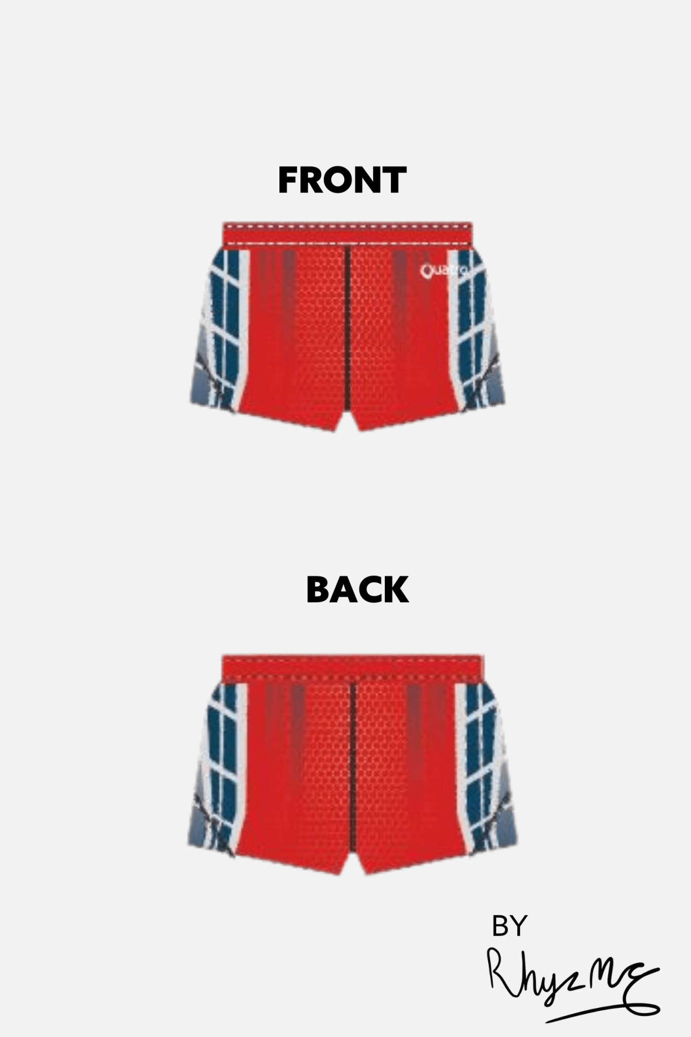 Rhys 2 Shorts - Configurable - Quatro Gymnastics UK