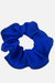 Royal Blue Lycra Scrunchie - simple - Quatro Gymnastics UK