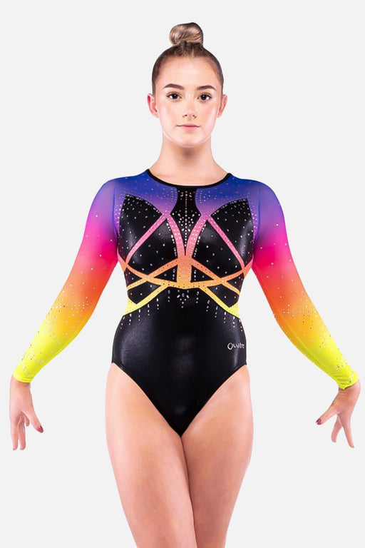 Runway Black Long Sleeve - configurable - Quatro Gymnastics UK