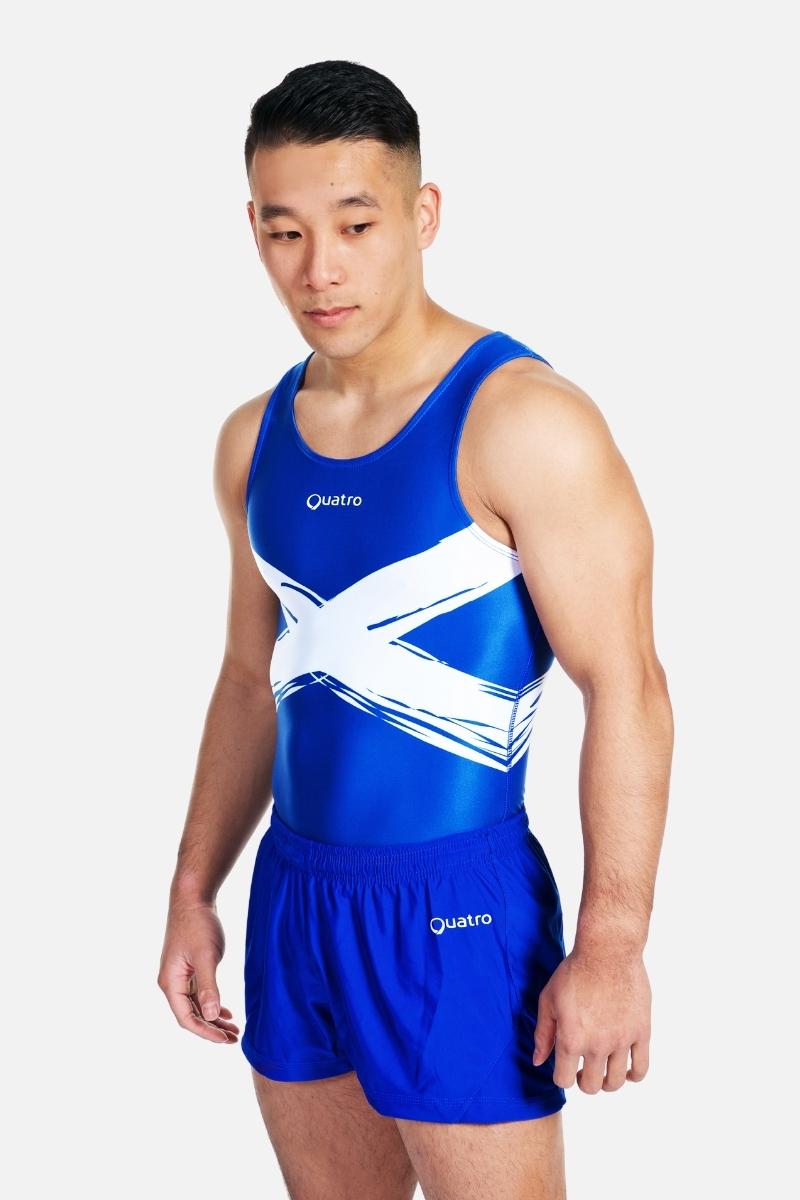 Six Nations Scotland Mens Leotard — Quatro Gymnastics UK