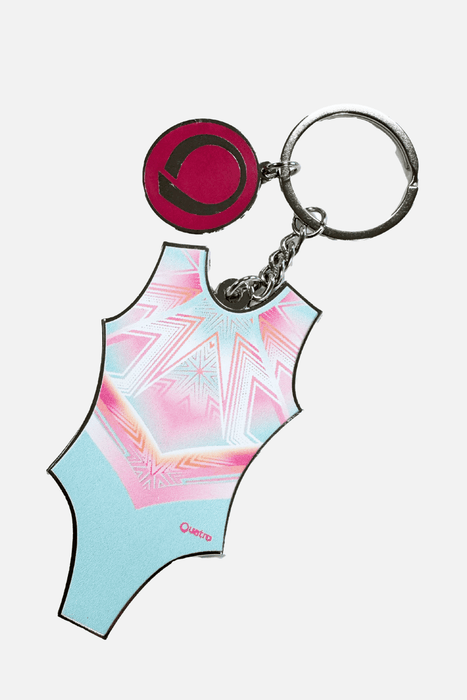 Sugar Rush Mini Leotard Keyring - Configurable - Quatro Gymnastics UK