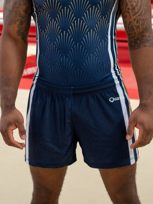 Supreme Navy Shorts - configurable - Quatro Gymnastics UK