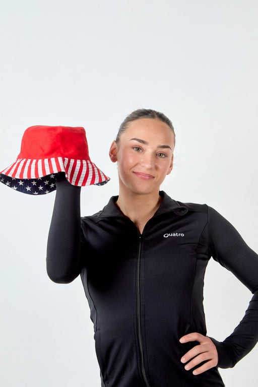 USA Bucket Hat - Configurable - Quatro Gymnastics UK