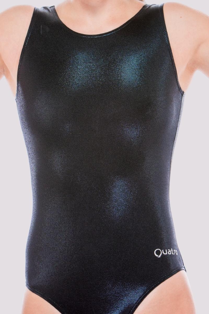 Workout Tank Black - configurable - Quatro Gymnastics UK