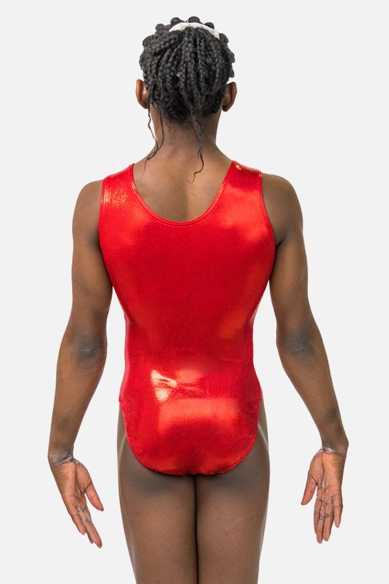 Workout Tank Red - configurable - Quatro Gymnastics UK