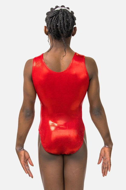 Workout Tank Red - configurable - Quatro Gymnastics UK
